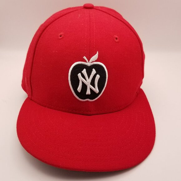 New Era New York Yankees Big Apple Cardinal Cap 59Fifty Fitted Limited E… - Picture 1 of 6